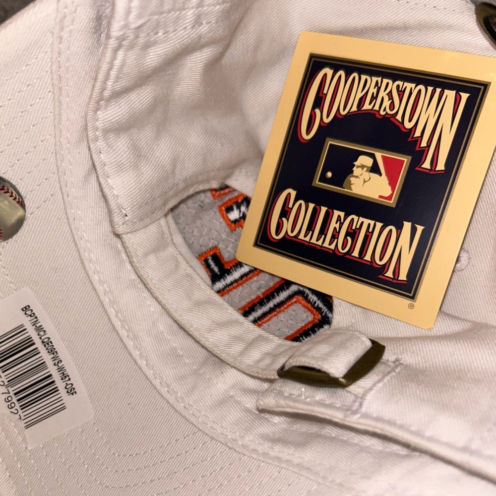 ⚾️🐯 Detroit Tigers Marquee Relaxed Fit Adjustable White Hat 🐯⚾️ - Picture 10 of 13